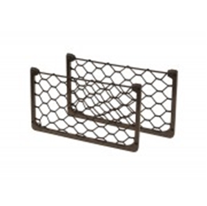 Picture of Elasticated storage nets (Pair). Can be mounted on doors