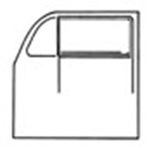 Picture of Beetle Door seal set, Left 8/64>