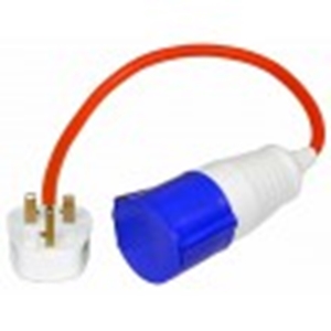 Picture of Mains Hook Up Adaptor UK 3 Pin 