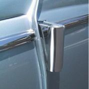 Picture of Beetle Hinge Covers, stainless steel (set of 4)