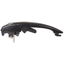 Picture of Beetle door handle with keys, Black 8/1967 to 1979