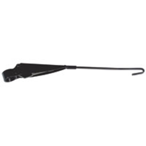 Picture of Left hand drive left hand side short windcreen wiper arm. Painted black.