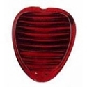 Picture of Brake light lens for Heart Lights T1 Beetle 52-55 