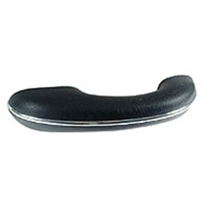 Picture of Door grab handle Left in Black, T1 Beetle & Ghia 55-67 