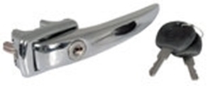 Picture of Cab Door Handle with Keys Chrome > T2 Split 1955-1960