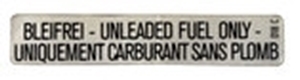 Picture of Unleaded Fuel Sticker 