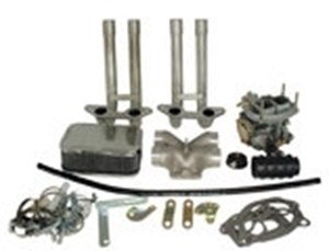 Picture of Aftermarket Weber 32/36 progressive carburettor kit.